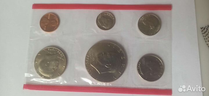 Набор монет США