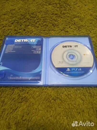 Игра на пс4 Detroit стать человеком