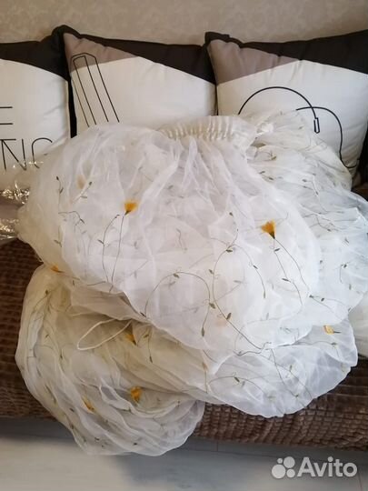 Комплект штор и тюль