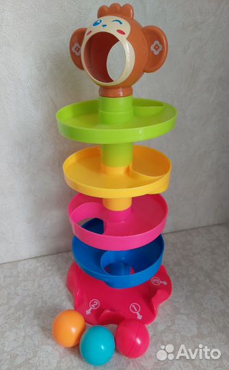 Игрушка горка с шариками