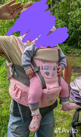 Эргорюкзак 3 в 1 переноска кенгуру