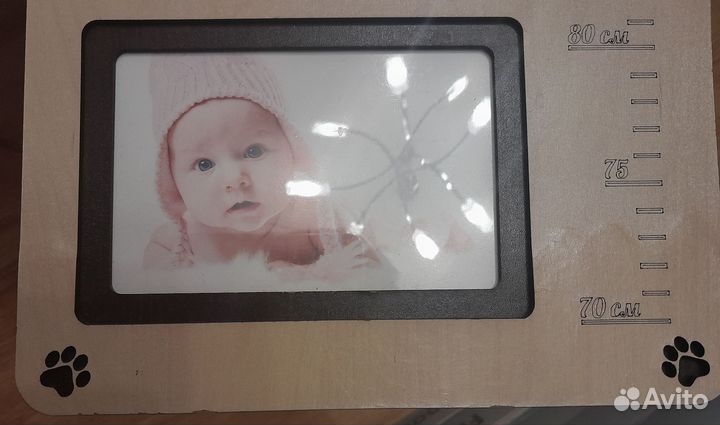 Ростомер детский фоторамка