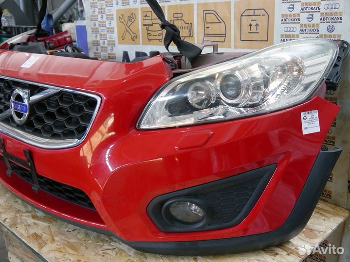 Ноускат Вольво C30 2013 2.0T Passion Red Solid про