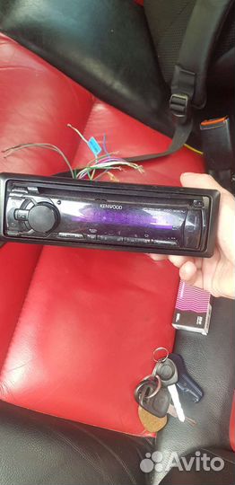 Магнитола kenwood kdc3057ug USB aux