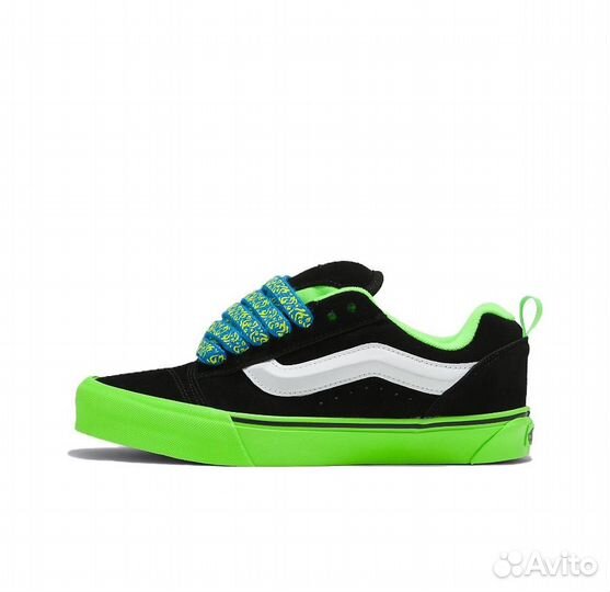 Кеды Vans Knu Skool Pop Outsole Green