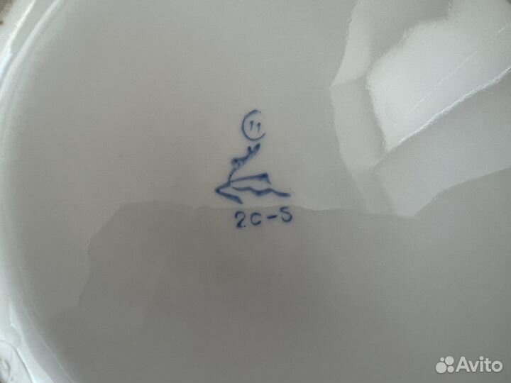 Набор тарелок фарфор