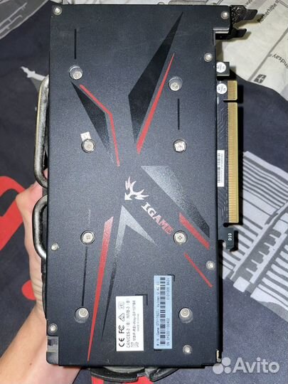 Видеокарта gtx 1050 ti igame