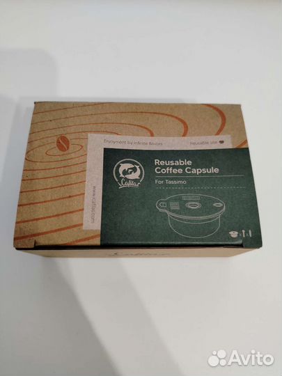 Многоразовая капсула tassimo. новая