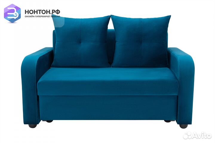 Диван Бруно голубой