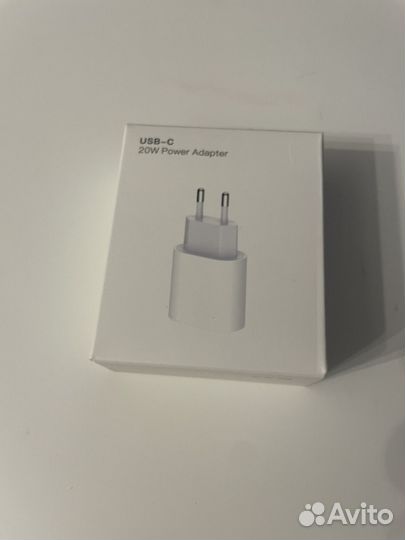 Адаптер питания type-С для быстрой зарядки, 20W