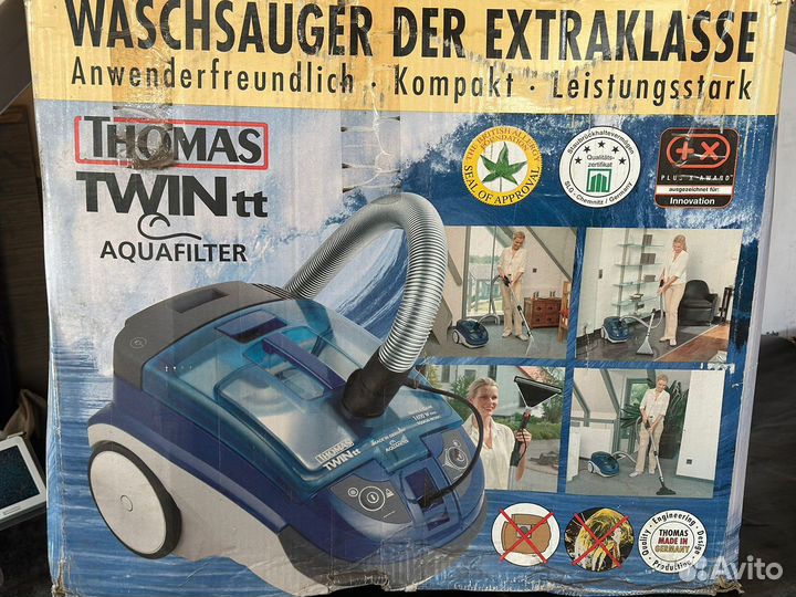 Моющий пылесос thomas twin tt aquafilter