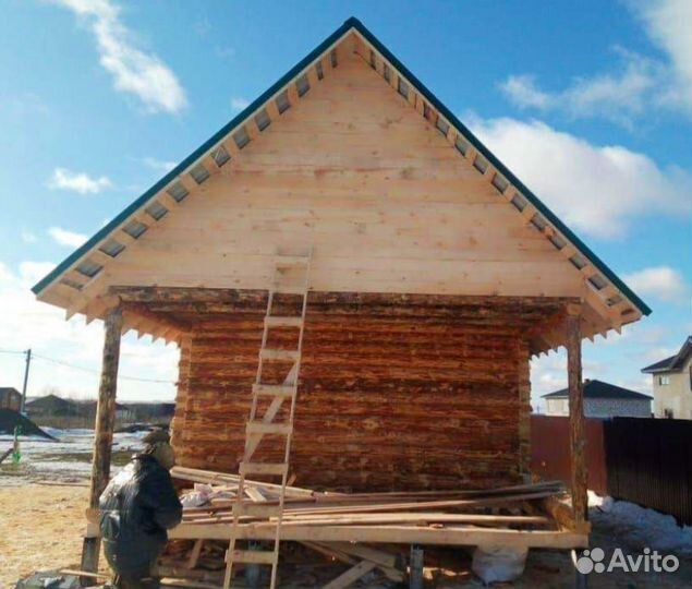 Сруб дома 6х6+3, с Доставкой