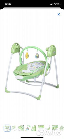 Детские электрокачели