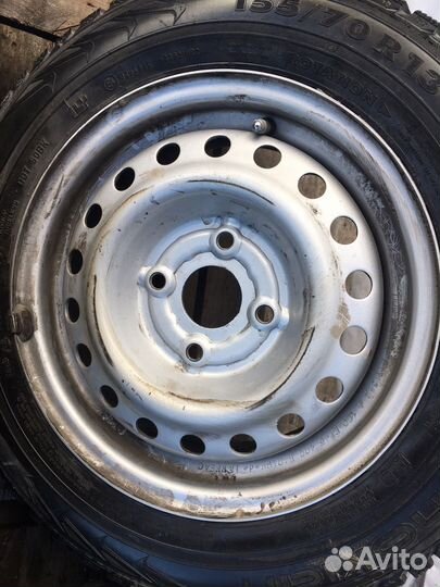 Комплект зимних колес 155/70 R13