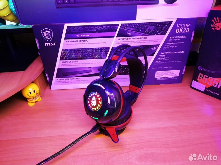 Игровая гарнитура A4Tech Bloody G300