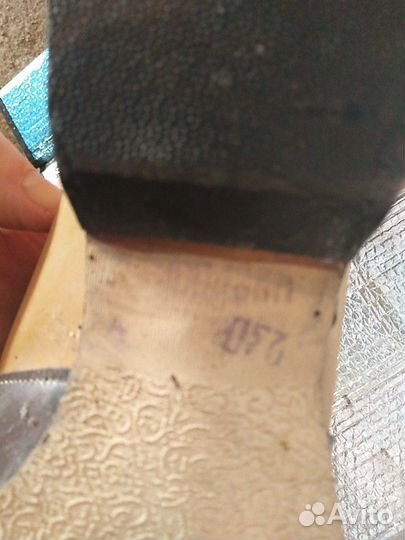 Лыжные ботинки 100кожа