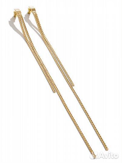 Длинные серьги