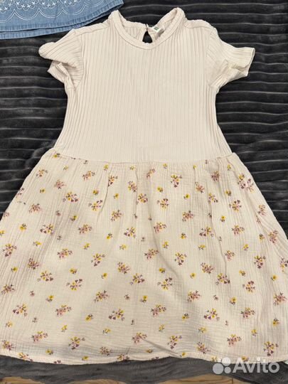 Вещи пакетом на девочку 116 см