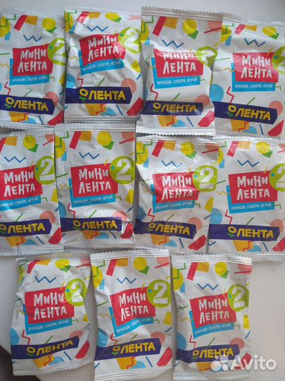 Мини Лента2 Новые миниатюры Закрытые пачки 12 шт