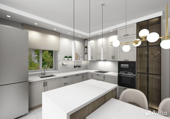 Дизайн проект интерьера дома, квартиры