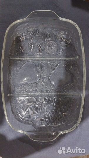 Ваза для фруктов стекло