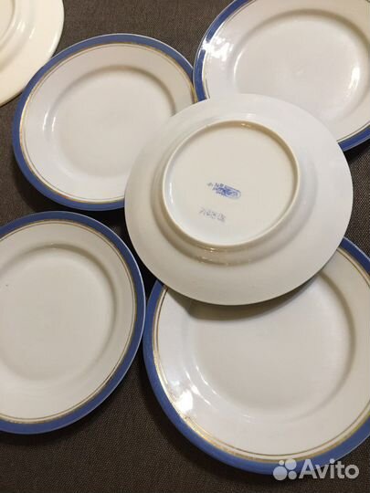 Тарелка СССР для вторых блюд