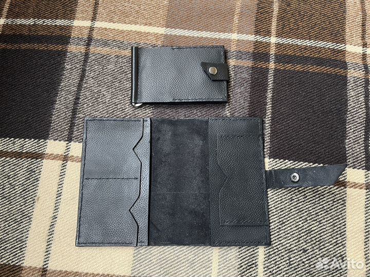 Обложка для паспорта + купюродержатель