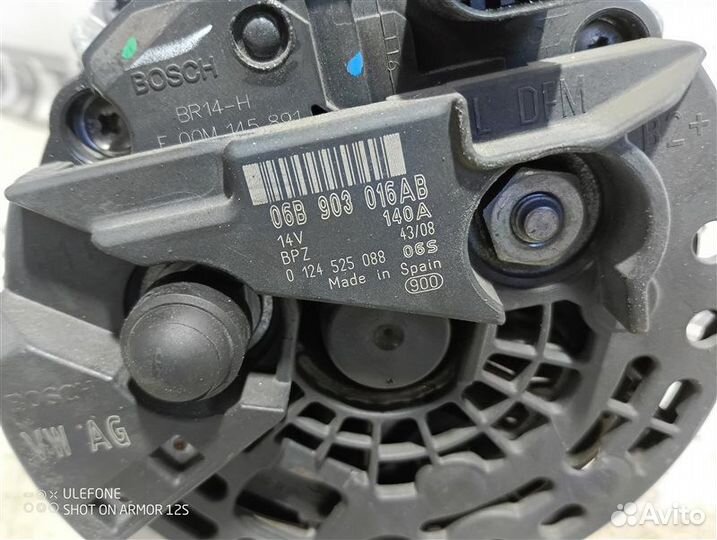 Генератор Audi A3 8P 1.8 CDA 2009