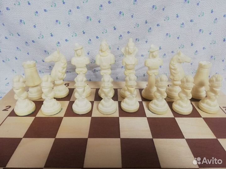 Редкие шахматы Царский Двор Пластик СССР