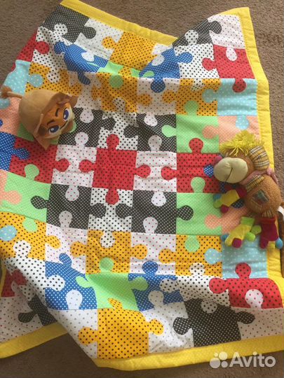 Детское лоскутное одеяло