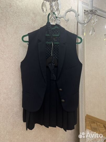 Комплект школьной формы 146 для девочки