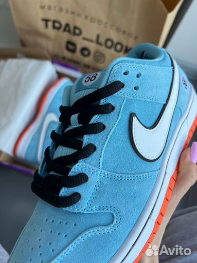 Кроссовки nike sb dunk low club 58 gulf