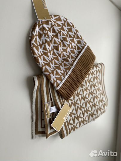 Набор шапка и шарф michael kors оригинал из США