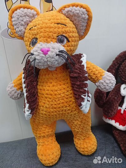 Кроликигрушки вязанные на заказ