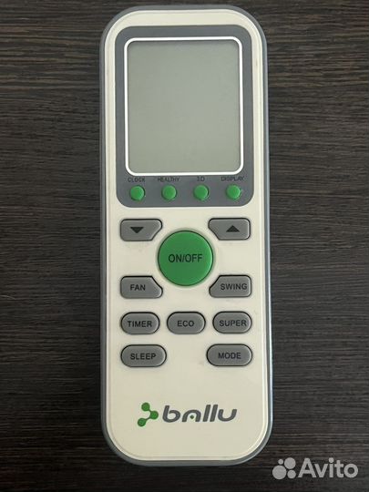 Пульт для кондиционера Ballu