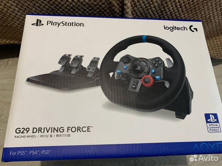 Logitech g29 руль с педалями