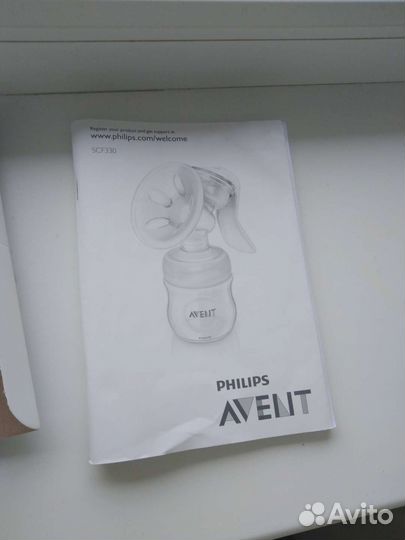 Молокоотсос avent ручной