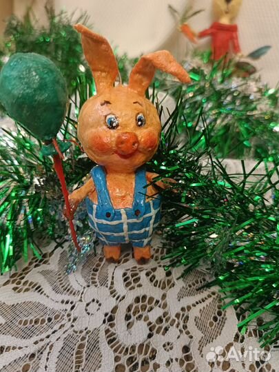 Ватные елочные игрушки#винни пух# герои сказок