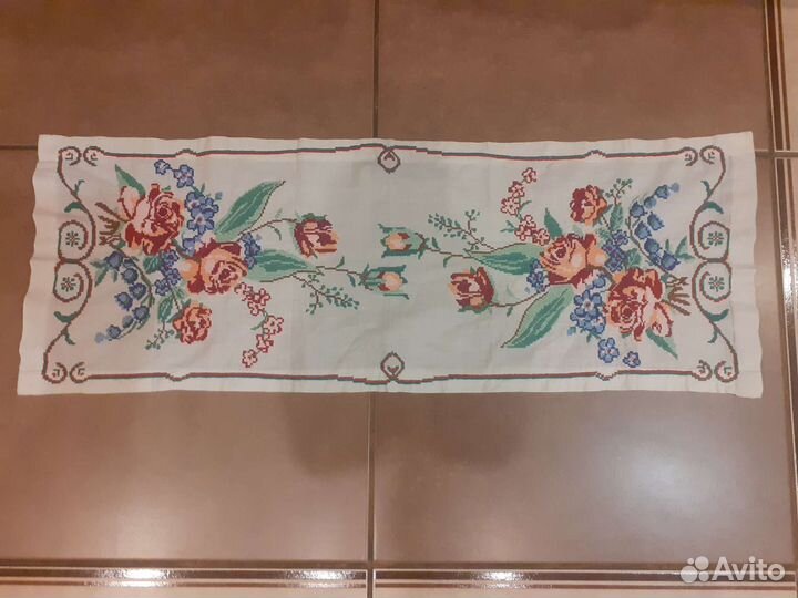 Скатерть-вышивка.ссср