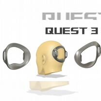 Quest 3 накладка на затылочную часть крепления