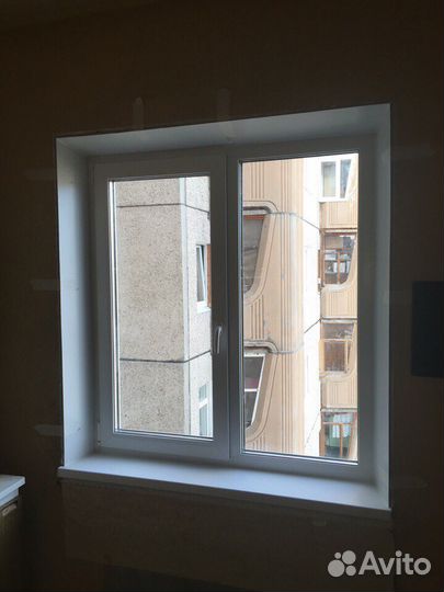 Окно двухстворчатое в панельный дом