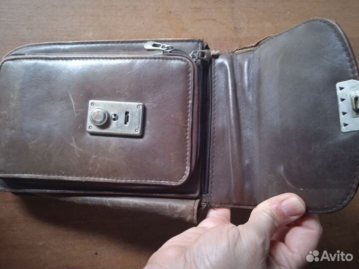 Винтаж-Офицерская сумка -планшет,кожаный