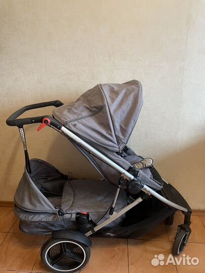 Phil&Teds коляска для двойни и погодок