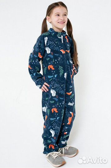 Флисовый комбинезон crockid 110