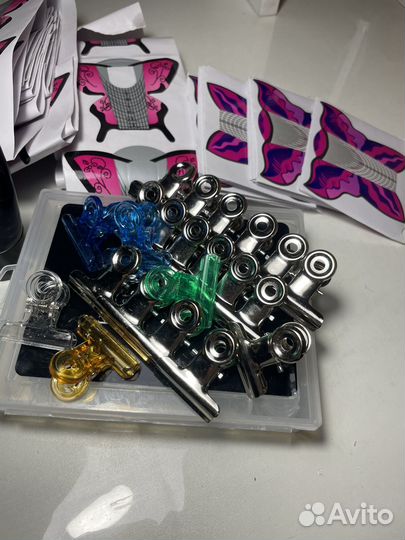 Набор для наращивания ногтей бу