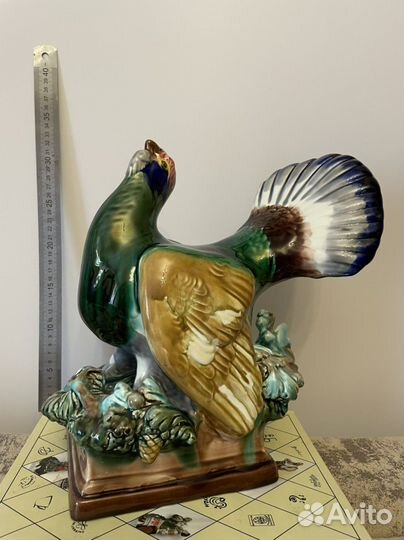 Фарфоровая статуэтка «Молодой глухарь»