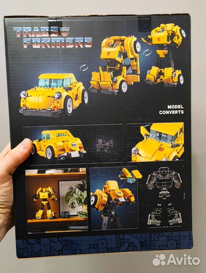 Конструктор Трансформер Робот Бамблби (950 дет.)