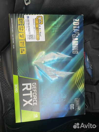 Видеокарта rtx 3080