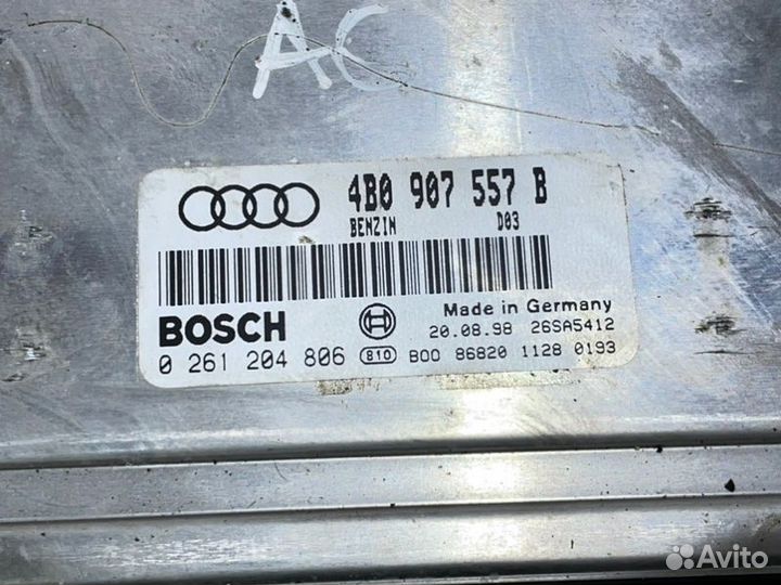 Блок управления двигателем Audi A6 седан AEB 1998