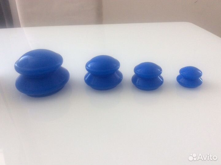 Банки массажные силиконовые вакуумные